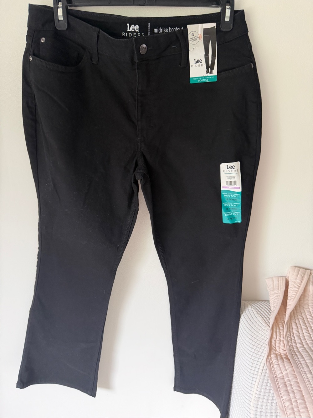 Riders by Lee Black Midrise Bootcut Jeans
